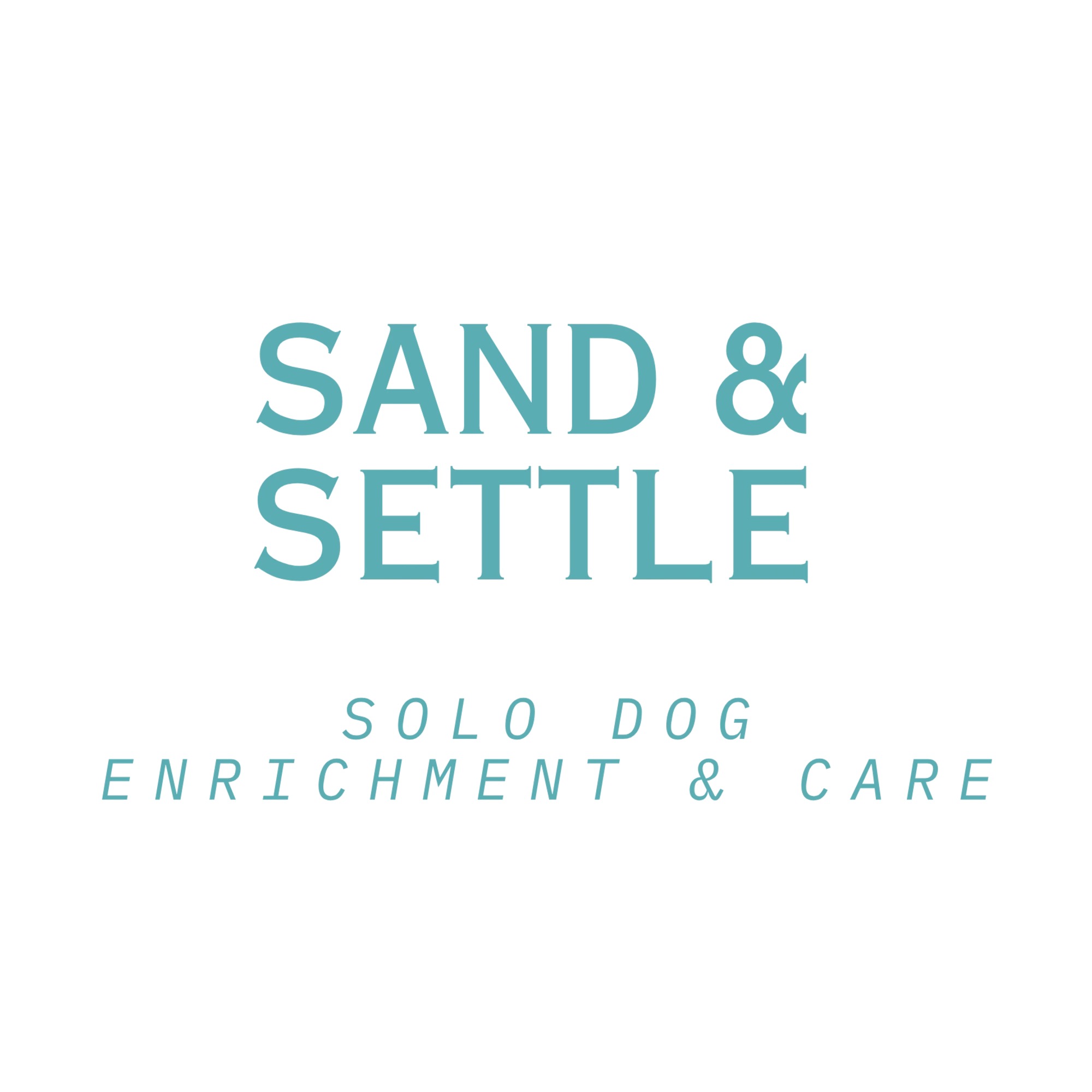 Sand And Settle bio page — dog walking service in Bournemouth